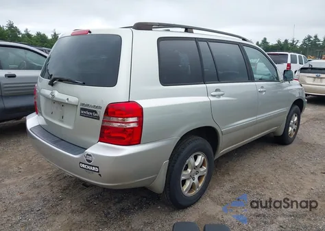 2003 Toyota Highlander V6 from USA, damaged, VIN JTEHF21A330155355